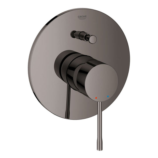 Grohe Essence Single-lever bath/shower mixer trim hard graphite