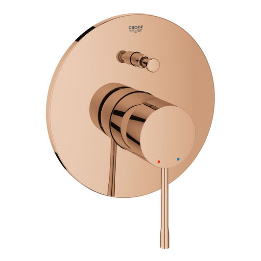 Grohe Essence Single-lever bath/shower mixer trim warm sunset