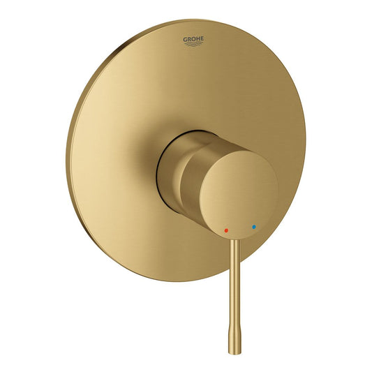Grohe Essence Single-lever shower mixer trim brushed cool sunrise