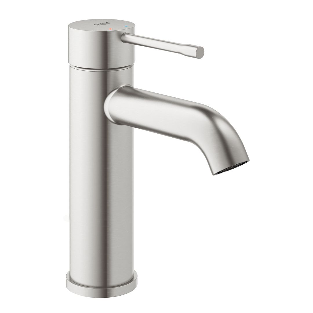 Grohe Essence Single-lever basin mixer 1/2"S-Size supersteel