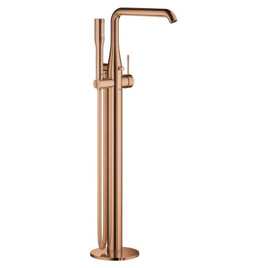 Grohe Essence Single-lever bath mixer 1/2", floor mounted warm sunset