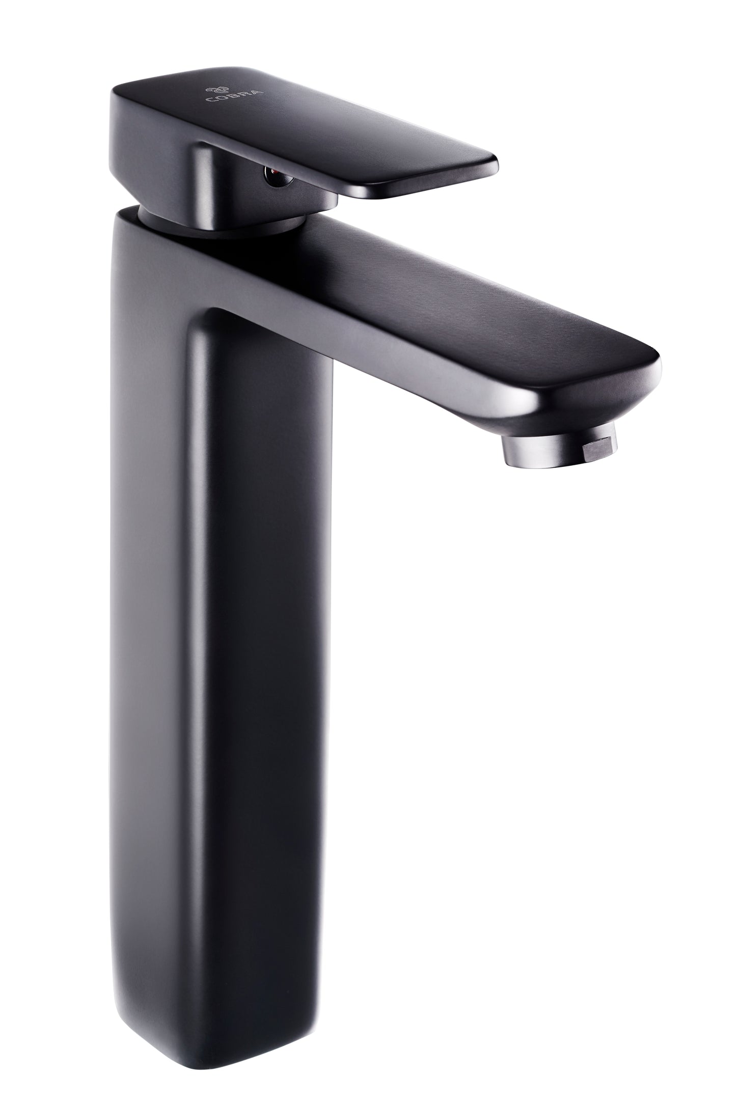 Cobra Arrive Basin Mixer High Flow Rate Restricted to 5.7l/min Matte Black