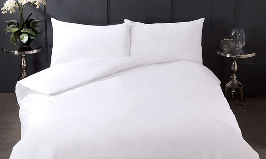 Hospitality 100% Cotton 600TC White DOUBLE