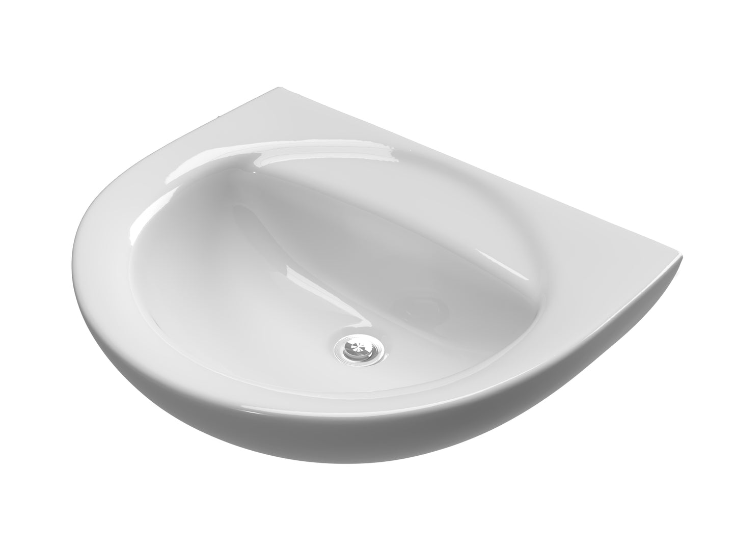Vaal Sola Wall Hung Medical Basin White