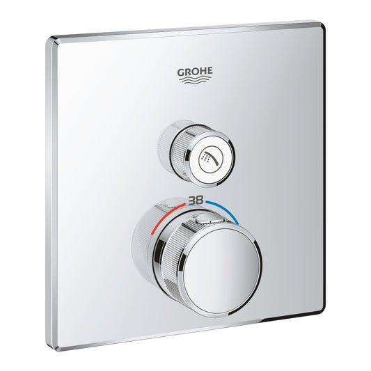 Grohe Grohtherm SmartControl Thermostat for concealed installation with one valve chrome