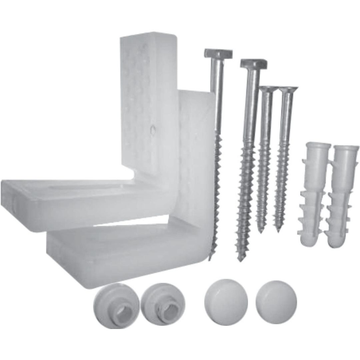 Vaal Floor Mounted Pan Bracket Set