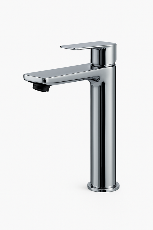 High basin mixer