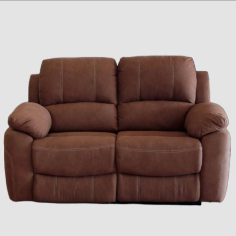 HOUSTON 3 Piece 3 Motion Lounge Suite, Colour Cinnamon and Spice