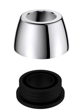 Cobra Flushmaster Pan Connector Chrome