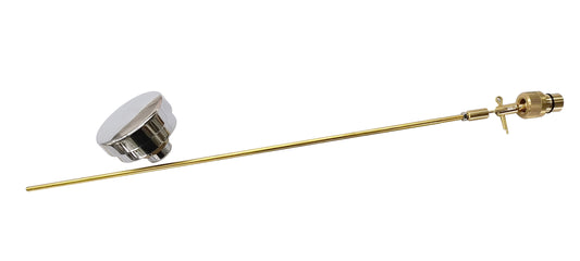 Cobra Palm Press Conealed Pushbutton Assembly Chrome