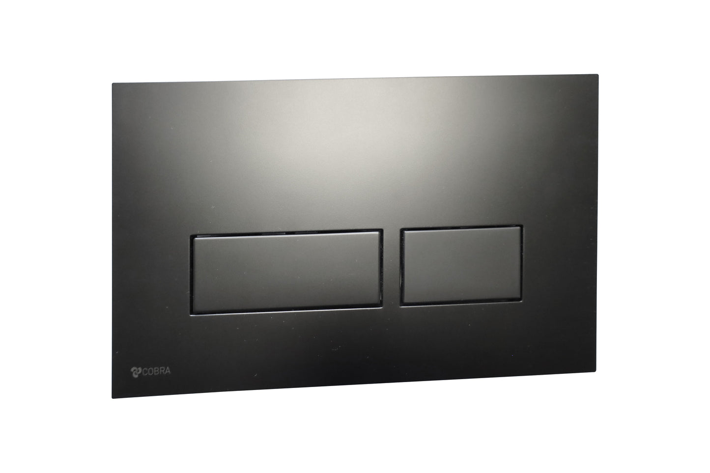 Cobra Actuator Plate For Concealed Cistern Rectangular Matte Black