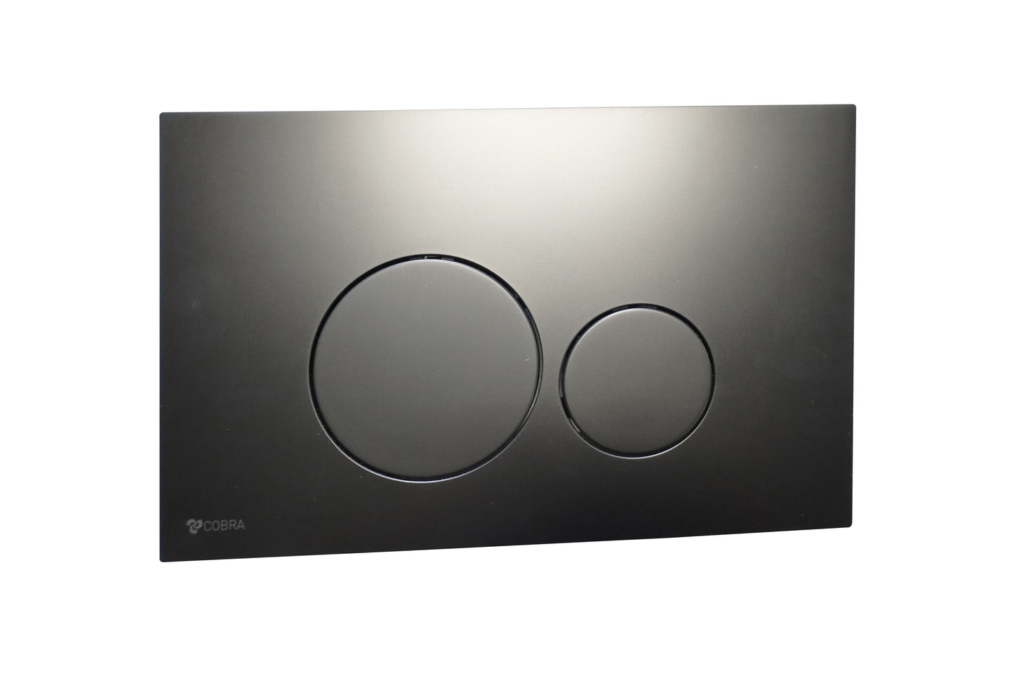 Cobra Actuator Plate For Concealed Cistern Round Matte Black