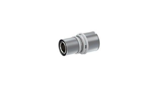Cobra Crimp Coupler Straight Unequal 25X20 Triple O-Ring