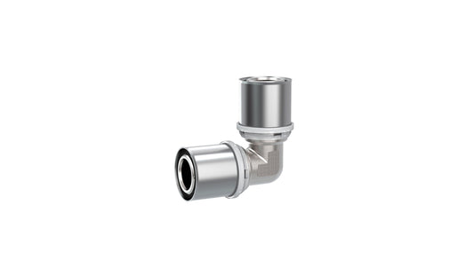 Cobra Crimp Elbow Equal 25X25 Triple O-Ring