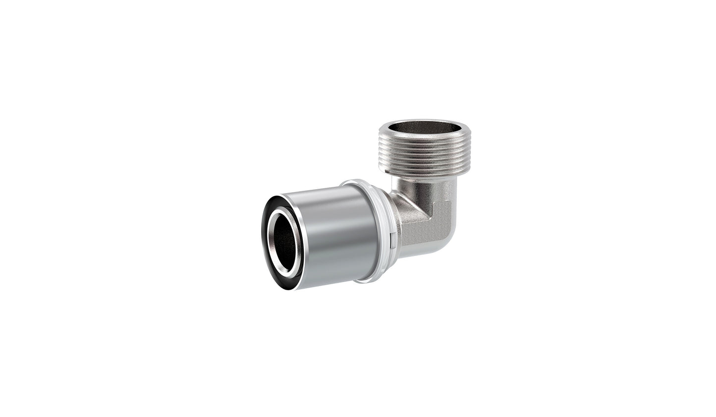 Cobra Crimp Elbow Male 32X1 Triple O-Ring