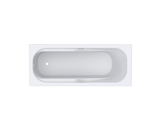 Cobra Scarlett 1690X690 Bath With Handles White