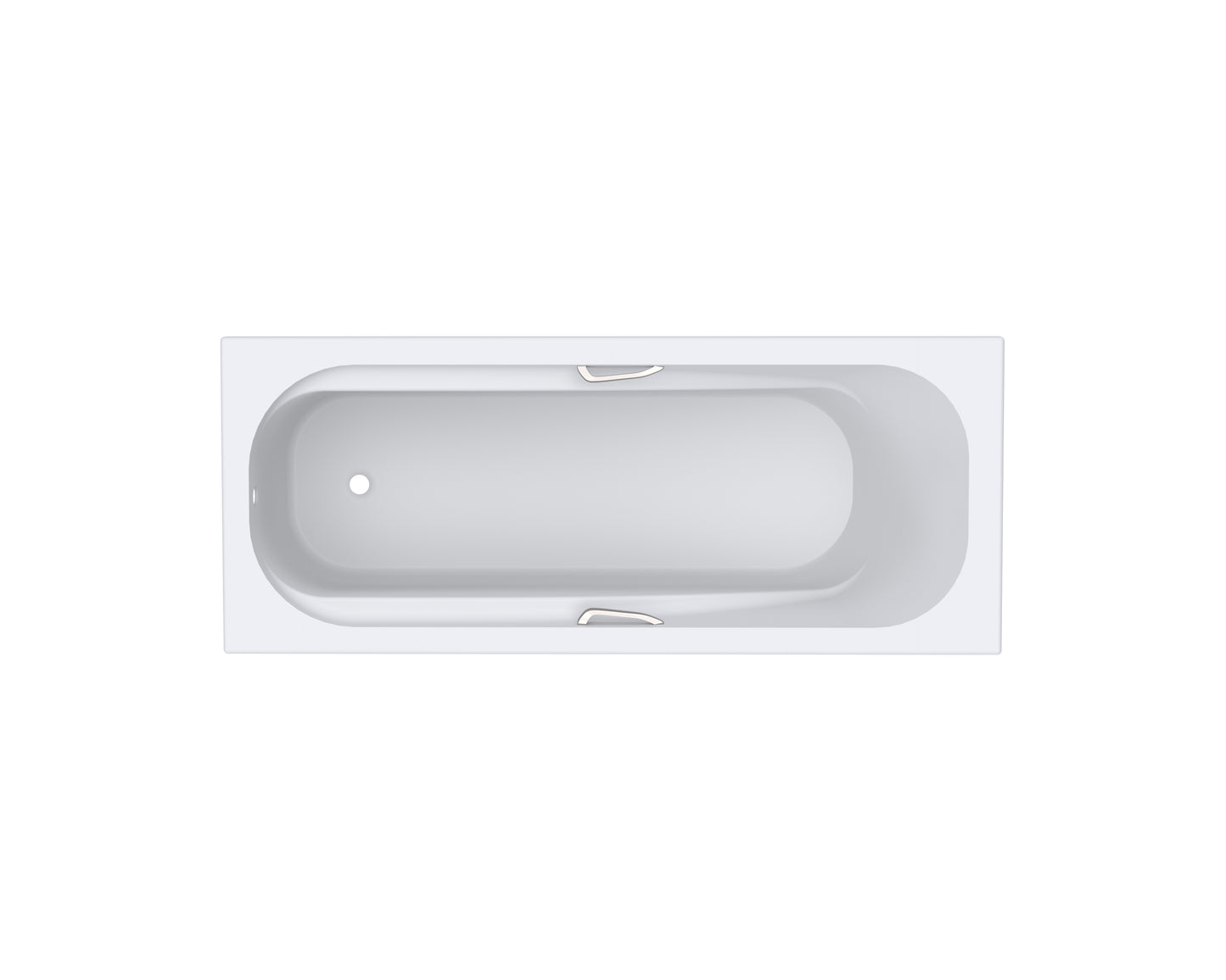 Cobra Scarlett 1690X690 Bath With Handles White