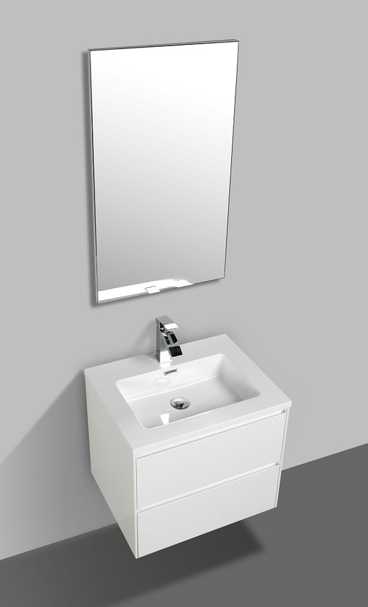 Enzo 600 double drawer basin