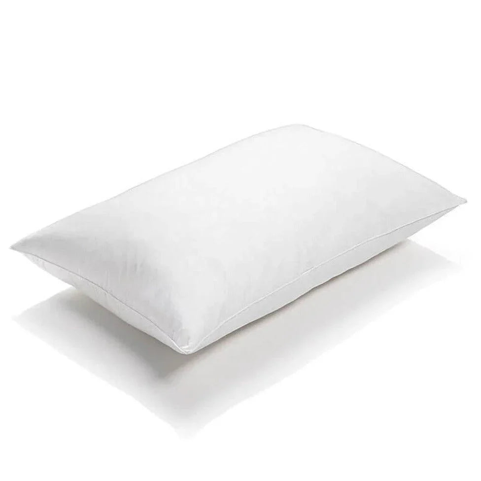 Feather Touch Pillows - 100% Cotton Down Proof Outer with Fibre Puff Inner
