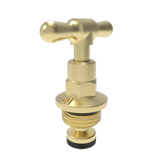 Cobra Rough Brass Standard Light Pattern Headpart 1/2