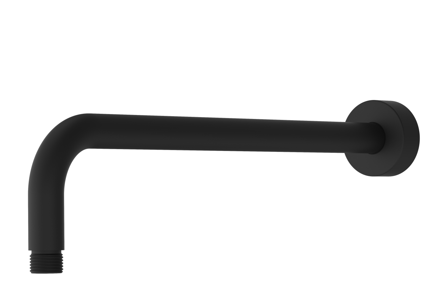 Cobra Seine Shower Arm Round 300mm Matte Black