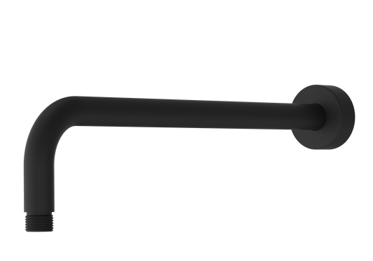 Cobra Seine Shower Arm Round 300mm Matte Black