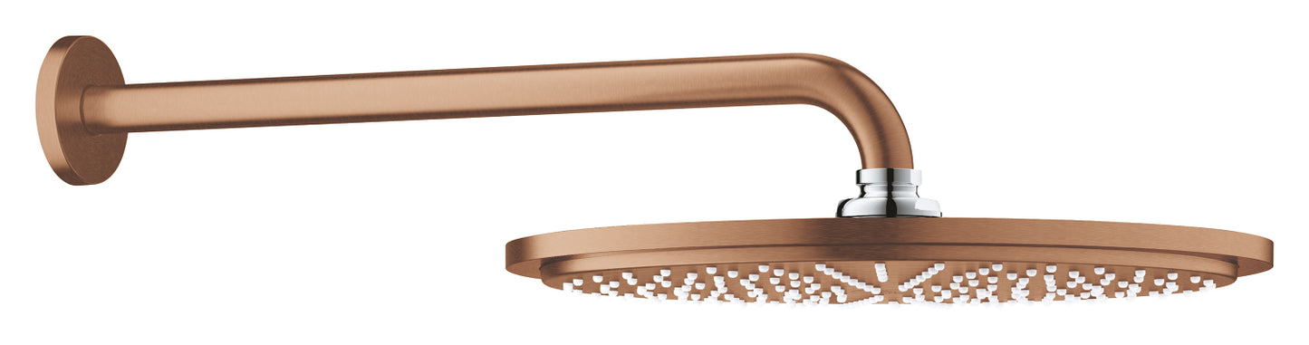 Grohe Rainshower Cosmopolitan 310 Head shower set 380 mm, 1 spray brushed warm sunset