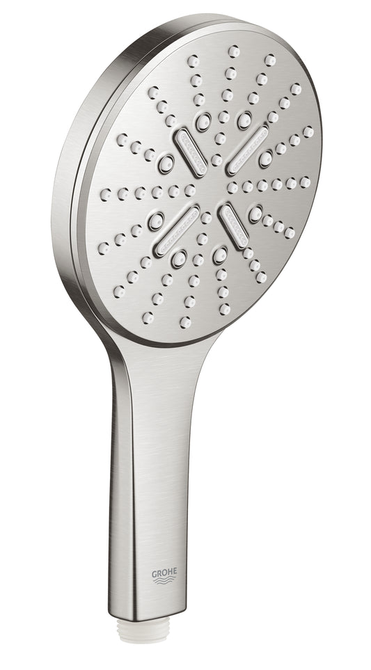 Grohe Rainshower SmartActive 130 Hand shower 3 sprays supersteel