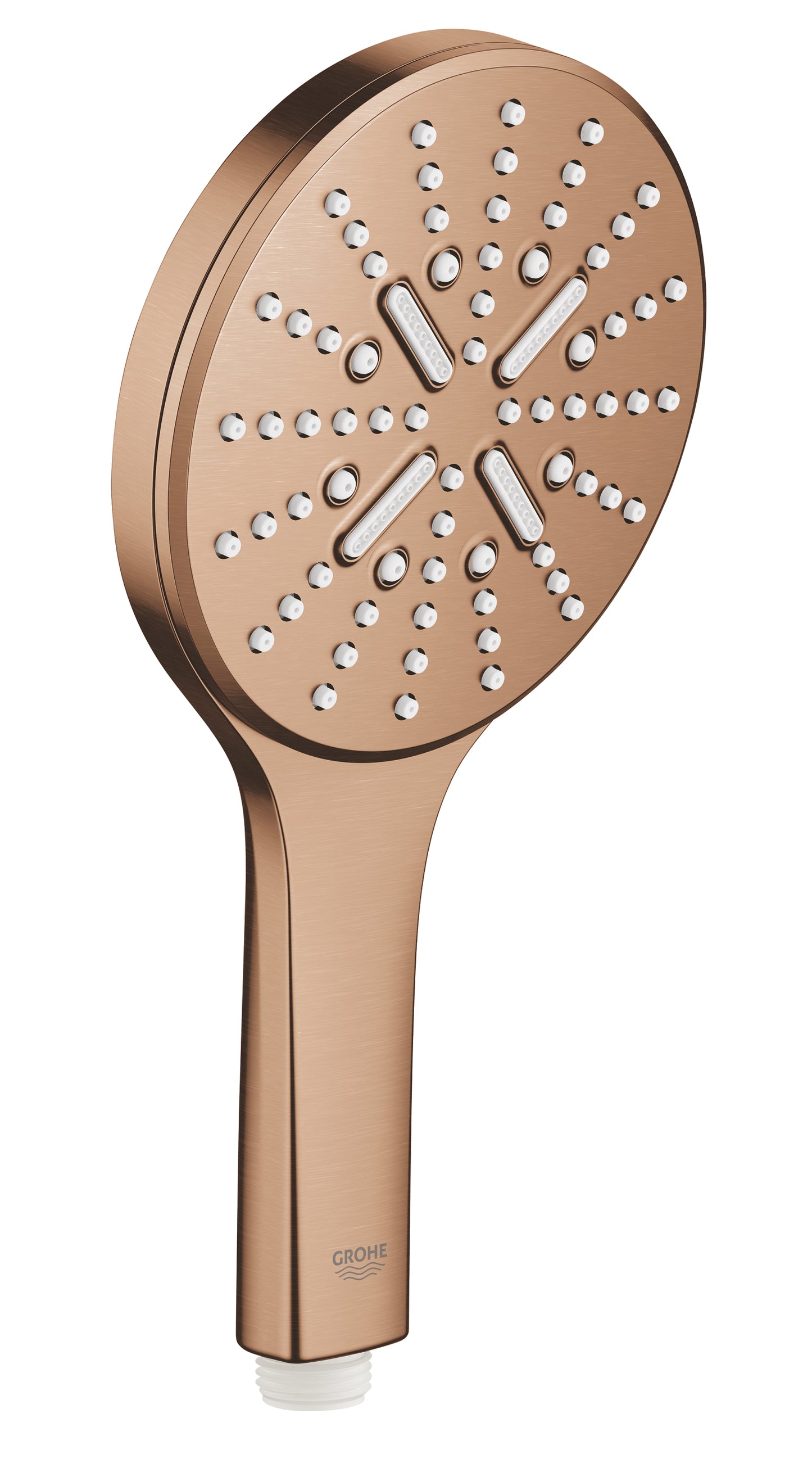 Grohe Rainshower SmartActive 130 Hand shower 3 sprays brushed warm sunset