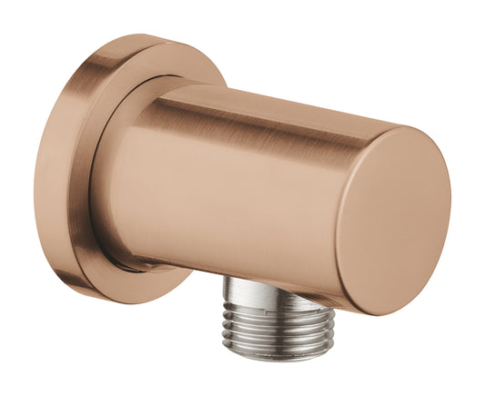 Grohe Rainshower Shower outlet elbow, 1/2" brushed warm sunset