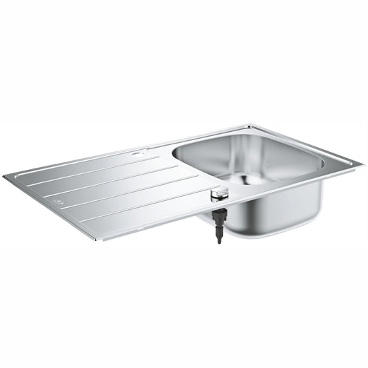 Grohe K200 Stainless steel sink with drainer stainless steel