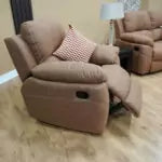 HOUSTON 3 Piece 3 Motion Lounge Suite, Colour Cinnamon and Spice