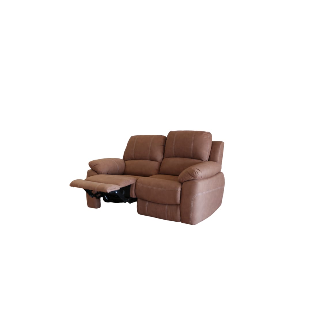 HOUSTON 3 Piece 3 Motion Lounge Suite, Colour Cinnamon and Spice