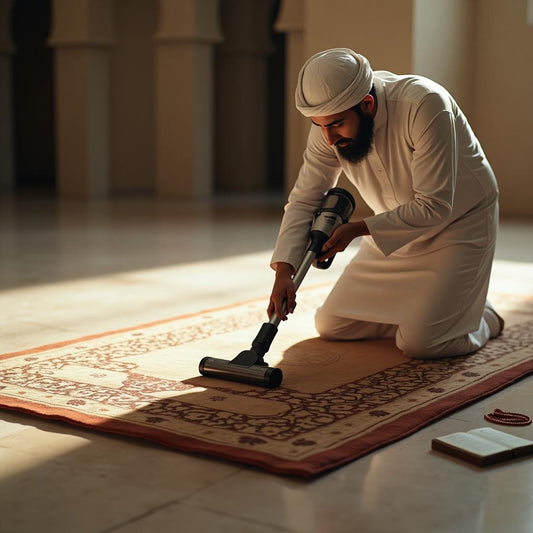 Musallah Dry Clean - 5 Step deep clean Process (while you wait)