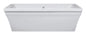 Cobra Cubo 1700x700x470 Freestanding Bath Skirted White