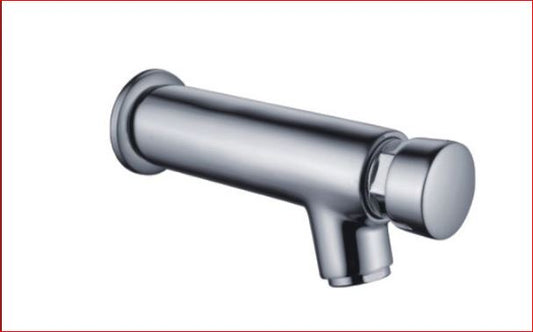 Cobra Metering Spout Wall Type Press Button Delay Chrome