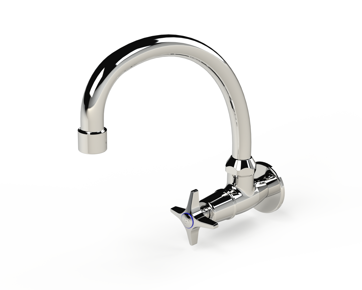 Cobra Star Original Light Pattern Wall Type Tap Swivel Chrome
