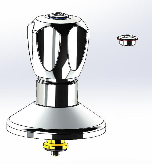 Cobra Stella Underwall Light Pattern Headpart 1/2 Chrome
