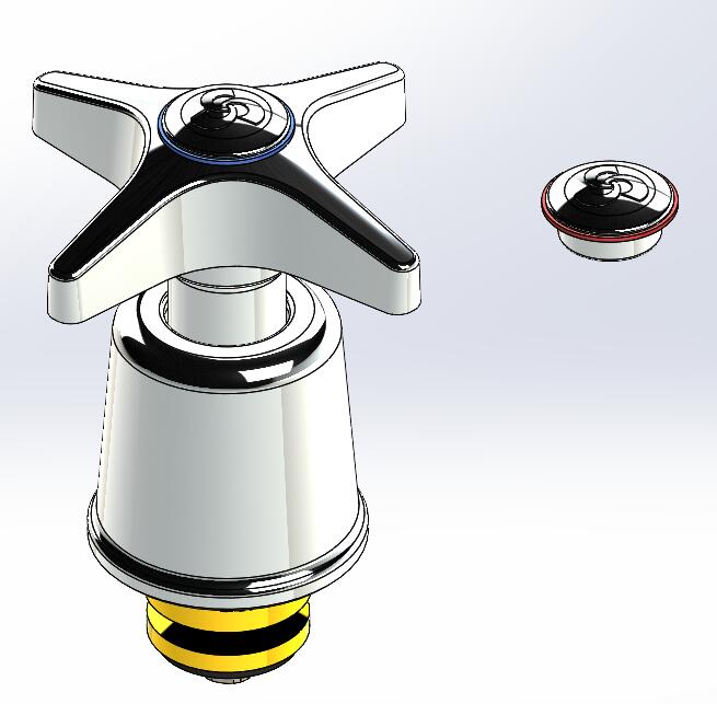 Cobra Star Standard Light Pattern Headpart 1/2 Chrome