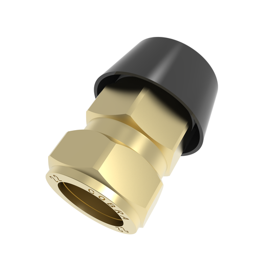 Cobra Vacuum Breaker 22mm CXC Rough Brass