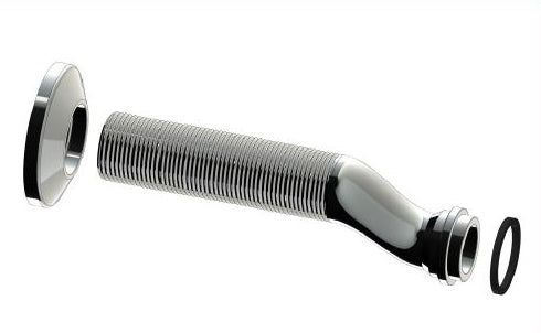 Cobra S-Connection Heavy Pattern For Wall Type Mixers Chrome