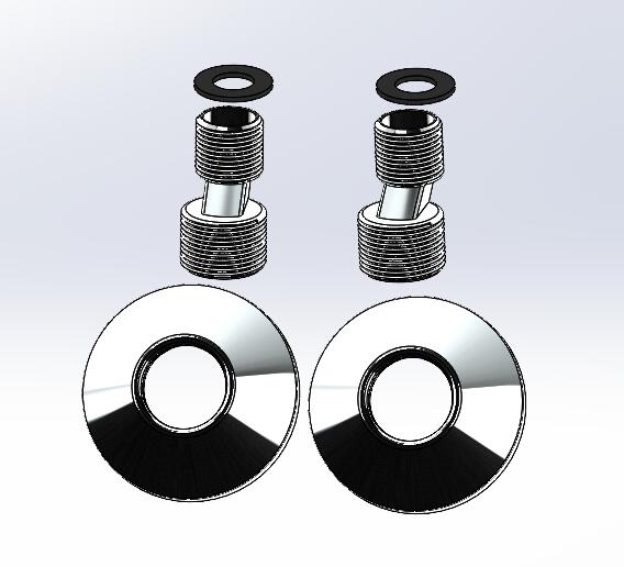 Cobra S-Connection for Wall type Screw Downs