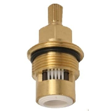 Cobra Heavy Pattern Spindle Only 1/4 Turn Clockwise Rough Brass