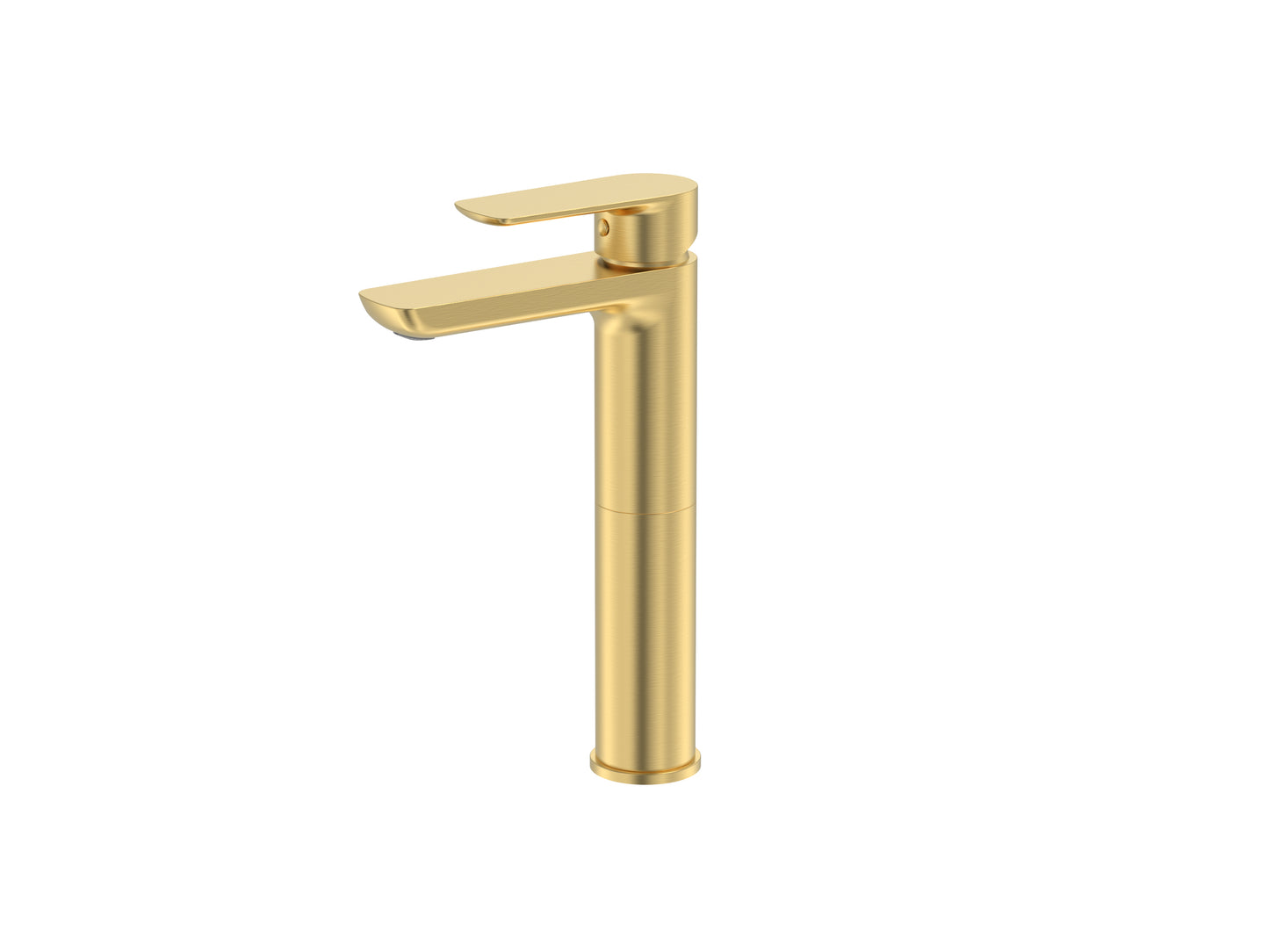 Cobra Seine Basin Mixer Raised Flow Rate Restricted to 7.0 l/min Brushed Gold