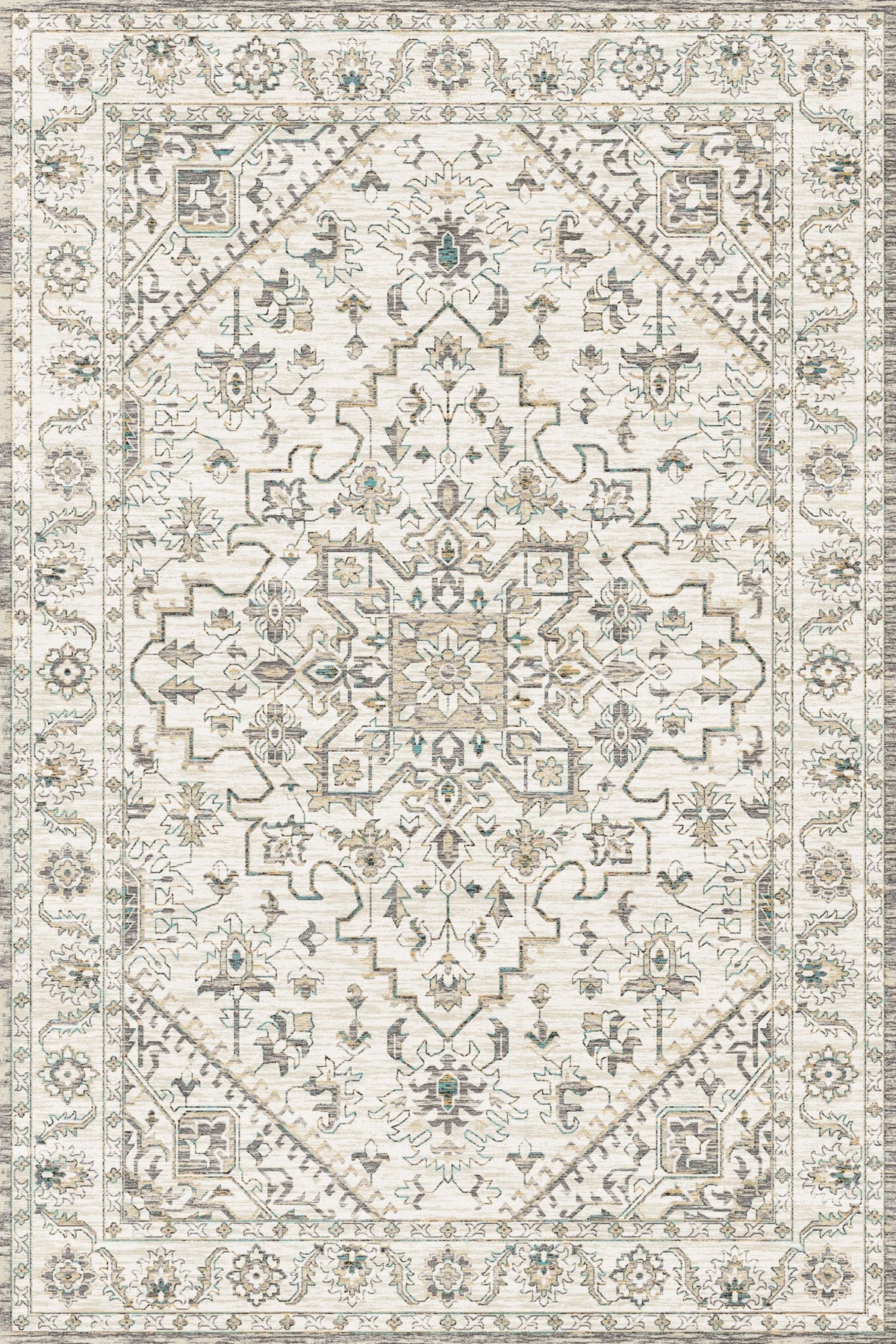 Wonder Rug Vintage Ivory Heritage