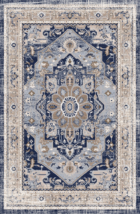 Wonder Rug Vintage Indigo Palace