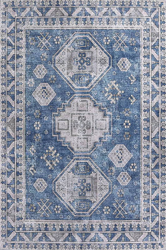 Wonder Rug Vintage Royal Indigo