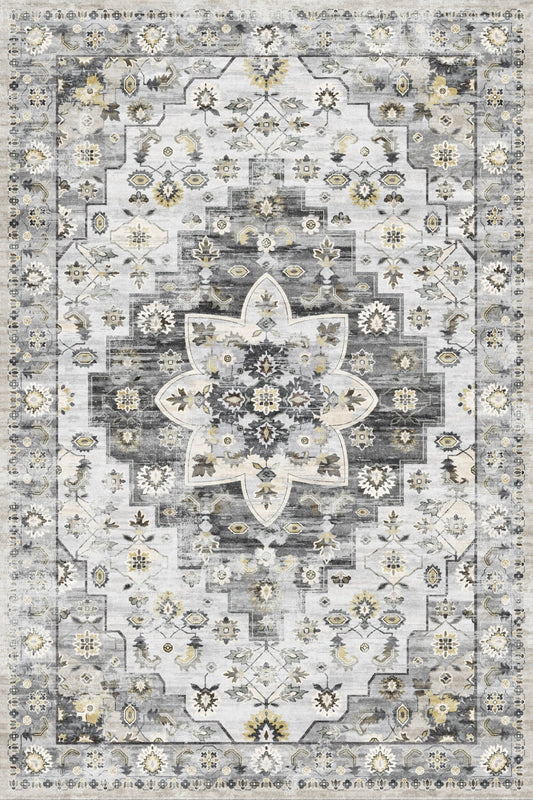 Wonder Rug Vintage Silver Majesty