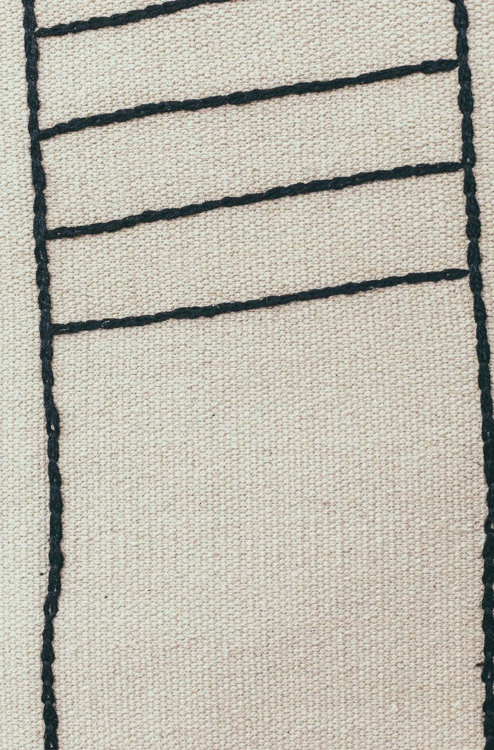 Voke Birch Black Rug